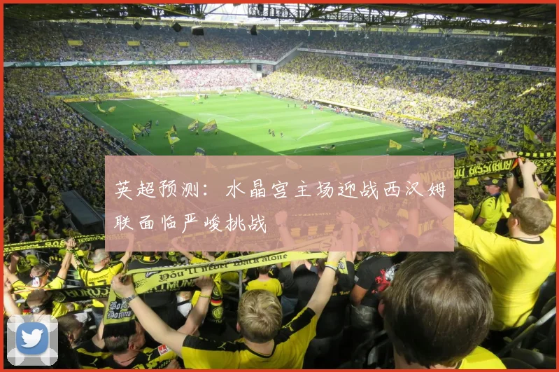 英超预测：水晶宫主场迎战西汉姆联面临严峻挑战
