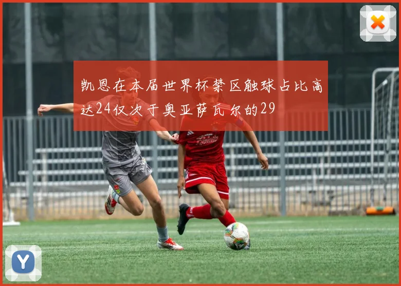 凯恩在本届世界杯禁区触球占比高达24仅次于奥亚萨瓦尔的29